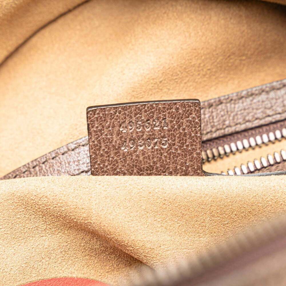 GUCCI Authentic Brown Leather Backpack - Picture 12 of 13